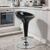Barstool; Adjustable swivel barstool (Black) thumb 0
