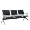 3-Link Padded Office Waiting Bench thumb 2