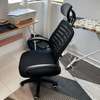 Office Chair; Fancy Ergonomic Headrest Office Chair thumb 4