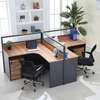 Two Way Curved Office Workstation thumb 4