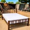 Quality and durable metallic beds with wooden finish thumb 8