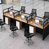 Cubic MDF 6 Way Office Workstation thumb 6