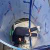 Polycarbonate sheets blue 19ft by 6.8ft thumb 2