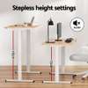 Adjustable table: 120cm adjustable electric home office desk thumb 2