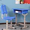 Kids furniture: Blue Adjustable Kids Desk & Chair Combo thumb 0
