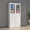 2-Door Metallic Filing Cabinet with Safe thumb 1