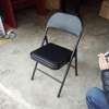 Black Leather Foldable Study Office Chair thumb 2