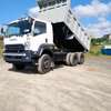 Heavy-Duty 6x4 Dump Truck White Robust Build thumb 1