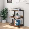 Printer Stands : 3-Tier Brown Office Printer Stand thumb 4