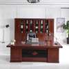 Office Desk; 1600mm Posh Mahogany Office Desk With Extension thumb 3