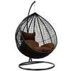 Single Seater Rattan Swing Chair with Stand & Cushion thumb 4