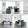 Workstations : 4-Way Open View Office Workstation thumb 1
