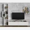 TV Stand; Wooden Living Room TV Stand with Storage thumb 3