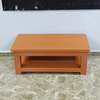 Coffee Table: Hollyhock Wood Table, Sleek Mahogany Finish thumb 5