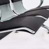 Office Bench: 3 Seater Black Office Bench In Magena thumb 3