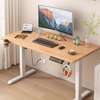 Standing Desks: Natural Wood Desk with Flexible Height thumb 2
