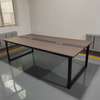 Metal Frame Wooden Boardroom Table thumb 9