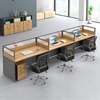 3 Seater Cubic Office Workstation thumb 10