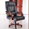 Office Chair: Black Leather Executive Office Chai thumb 5