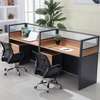 Office Workstation; 2-Way Modern Office Workstation thumb 1
