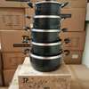 JP Jamespot 10-Piece Non-Stick Cookware Set Black thumb 0