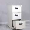 Office Cabinet :  3-Drawer Metallic Office Filing Cabinet thumb 1