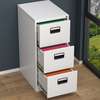 Office cabinet: Vertical 3-Drawer Office Filing Cabinet. thumb 2