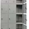 OFFICE CABINET: 12 Locker White Metal Cabinet thumb 4