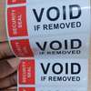 SELF ADHESIVE SECURITY LABEL (VOID IF REMOVED) FOR SALE thumb 1