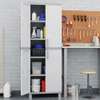Keter White & Gray Storage Cabinet thumb 10