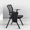 Office chair: Black mesh foldable study chair thumb 2