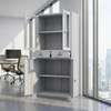 2 Door Steel Office Cabinet with 2 Drawers thumb 9