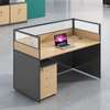 Workstation: 1-Way Modular Office Desk, Space Efficient thumb 6