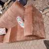 Brown three seater sofa for sale thumb 1