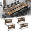 Foldable Wooden Home Office Computer Table thumb 7