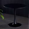 Black Round Dining Table thumb 3
