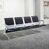 Metal Frame 4 Seater Padded Reception Office Bench thumb 2