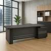 Office Desks: 180CM Dark Executive Desks thumb 0