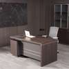 Office Desk: 1.4m Executive Gray Desks thumb 0