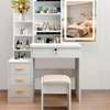 Dressers;Dressing Table with LED Lights InBomet thumb 4