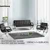 5 Seater Modern Leather Executive Waiting Sofas thumb 1