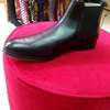 Reggie Black Leather Chelsea Boots Sizes 42-46 thumb 2