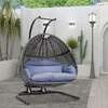 2-Seater Hammock Hanging Outdoor Swing Chair thumb 4