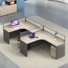 Office Workstation; 2 Way Modular Curved Office Workstation thumb 7