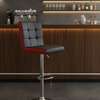 Barstools : Leather Swivel Counter Barstool thumb 7
