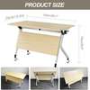 Brown Foldable Conference Meeting Table thumb 1
