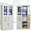 Office 2-Door Steel Storage Unit with Safe thumb 0