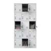 Office Cabinets: Steel Fifteen- Locker Gym File Cabinet thumb 1