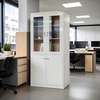 Office cabinet: Steel office filinga cabinet- gray thumb 0