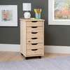 6 Locker Wooden Storage Cabinet thumb 11